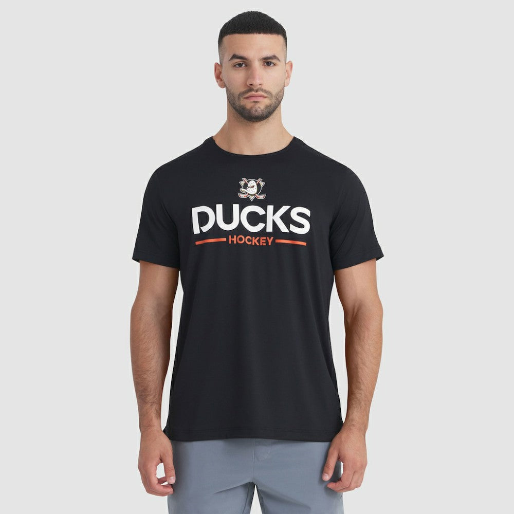 Anaheim Ducks Fanatics Authentic Pro Rink Tech T-Shirt - Black - NHL 202495574
