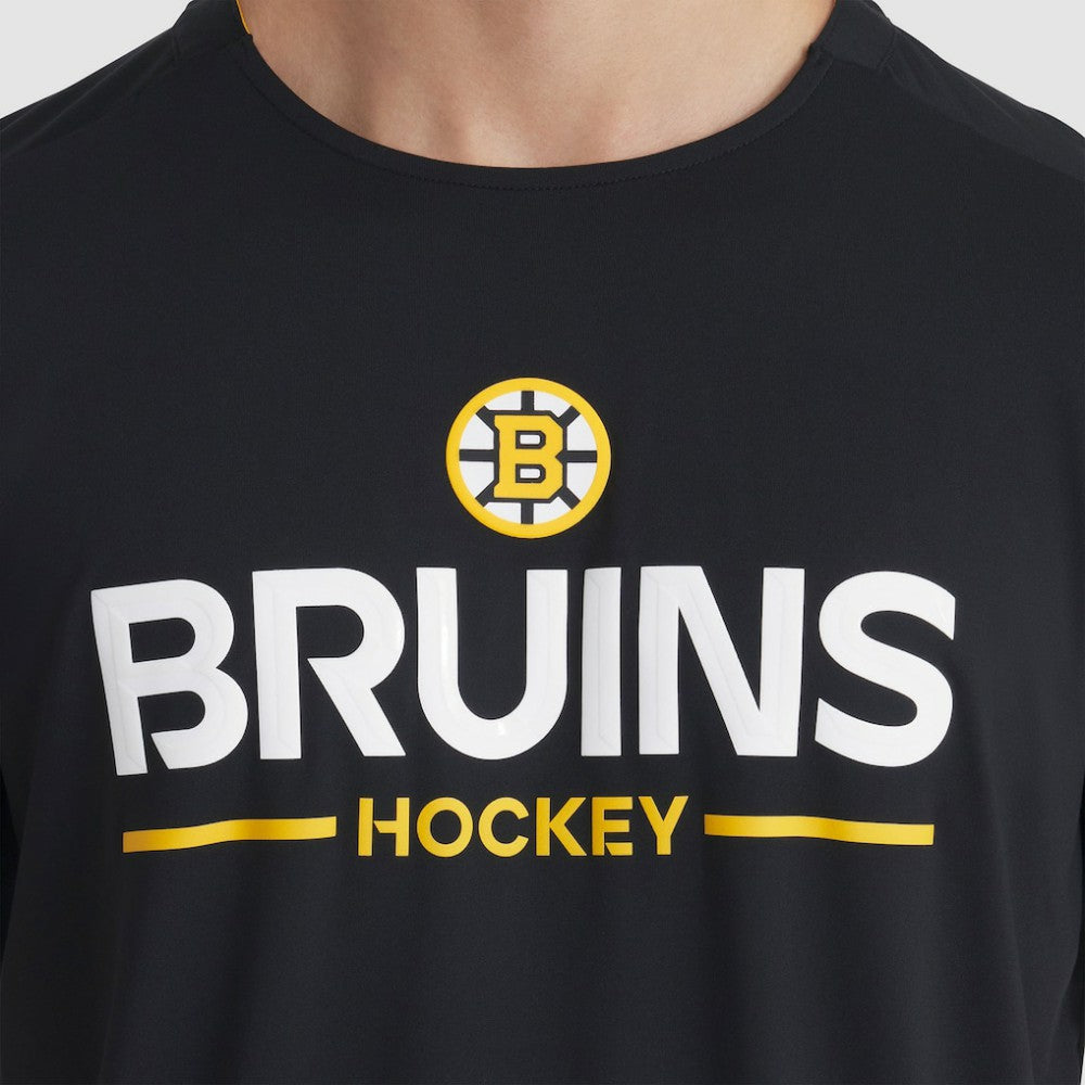 Boston Bruins Fanatics Authentic Pro Rink Tech T-Shirt - Black - NHL 202495576