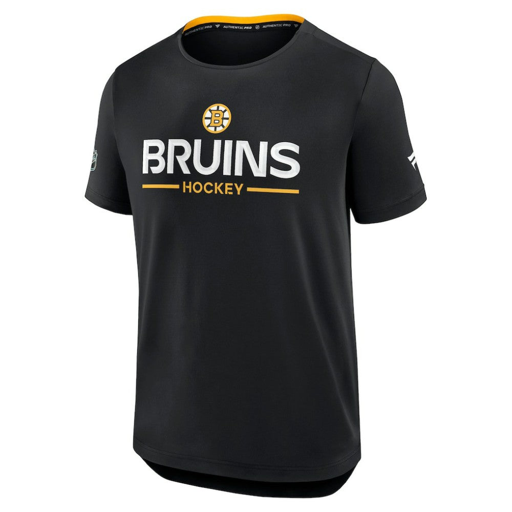 Boston Bruins Fanatics Authentic Pro Rink Tech T-Shirt - Black - NHL 202495576