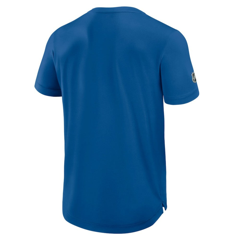 Winnipeg Jets Fanatics Authentic Pro Rink Tech T-Shirt - Blue - NHL 202495581