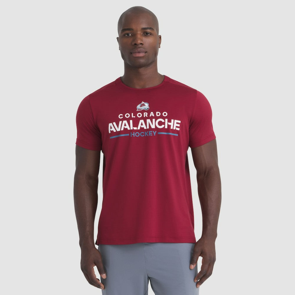 Colorado Avalanche Fanatics Authentic Pro Rink Tech T-Shirt - Burgundy - NHL 202495584