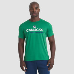 Vancouver Canucks Fanatics Authentic Pro Rink Tech T-Shirt - Green - NHL 202495586