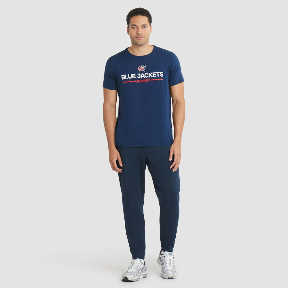 Columbus Blue Jackets Fanatics Authentic Pro Rink Tech T-Shirt - Navy - NHL 202495587