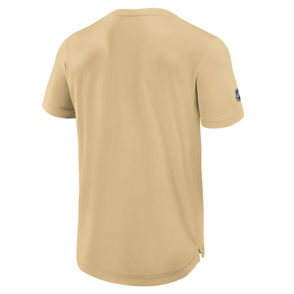 Vegas Golden Knights Fanatics Authentic Pro Rink Tech T-Shirt - Gold - NHL 202495599
