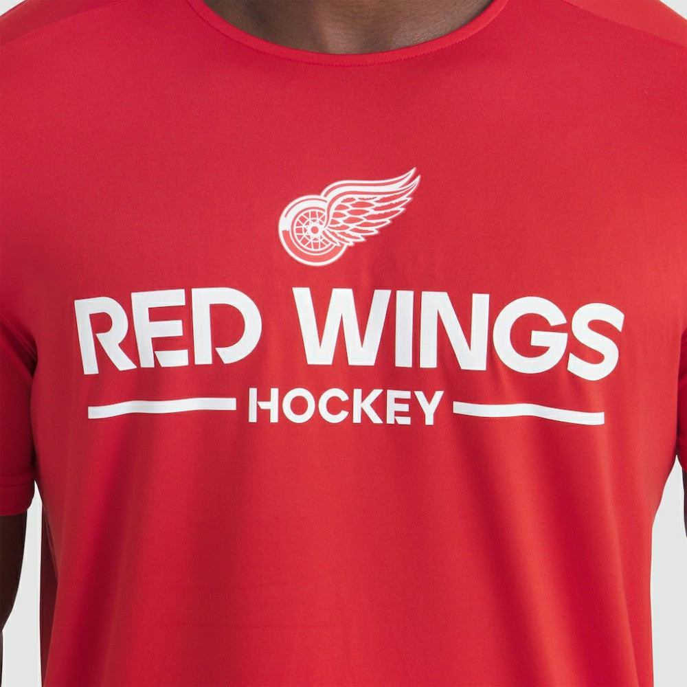 Detroit Red Wings Fanatics Authentic Pro Rink Tech T-Shirt - Red - NHL 202495600