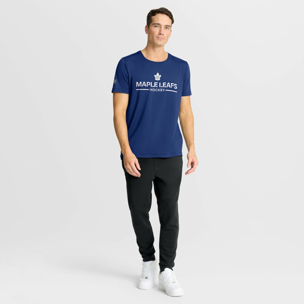 Toronto Maple Leafs Fanatics Authentic Pro Rink Tech T-Shirt - Blue - NHL 202495601