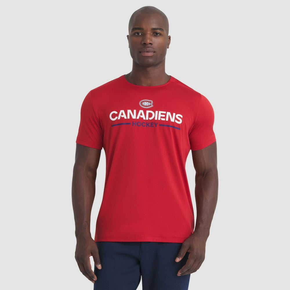 Montreal Canadiens Fanatics Authentic Pro Rink Tech T-Shirt - Red - NHL 202495608