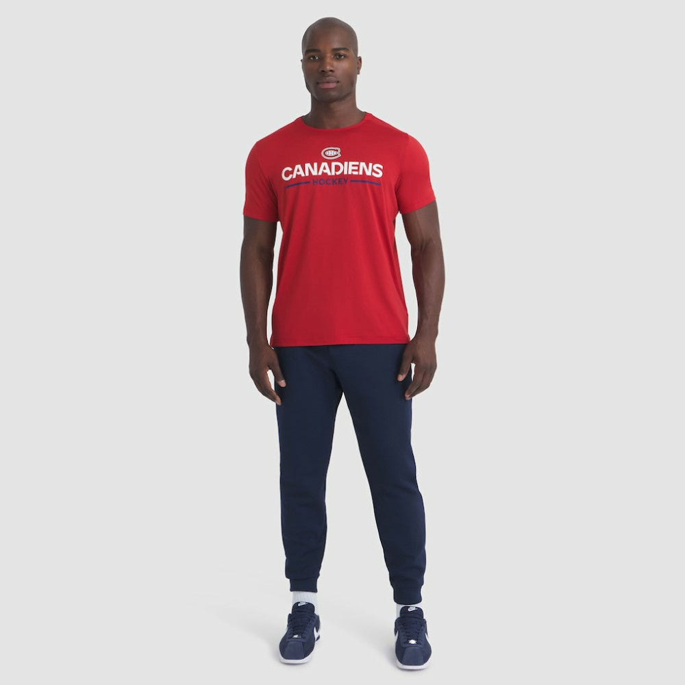 Montreal Canadiens Fanatics Authentic Pro Rink Tech T-Shirt - Red - NHL 202495608