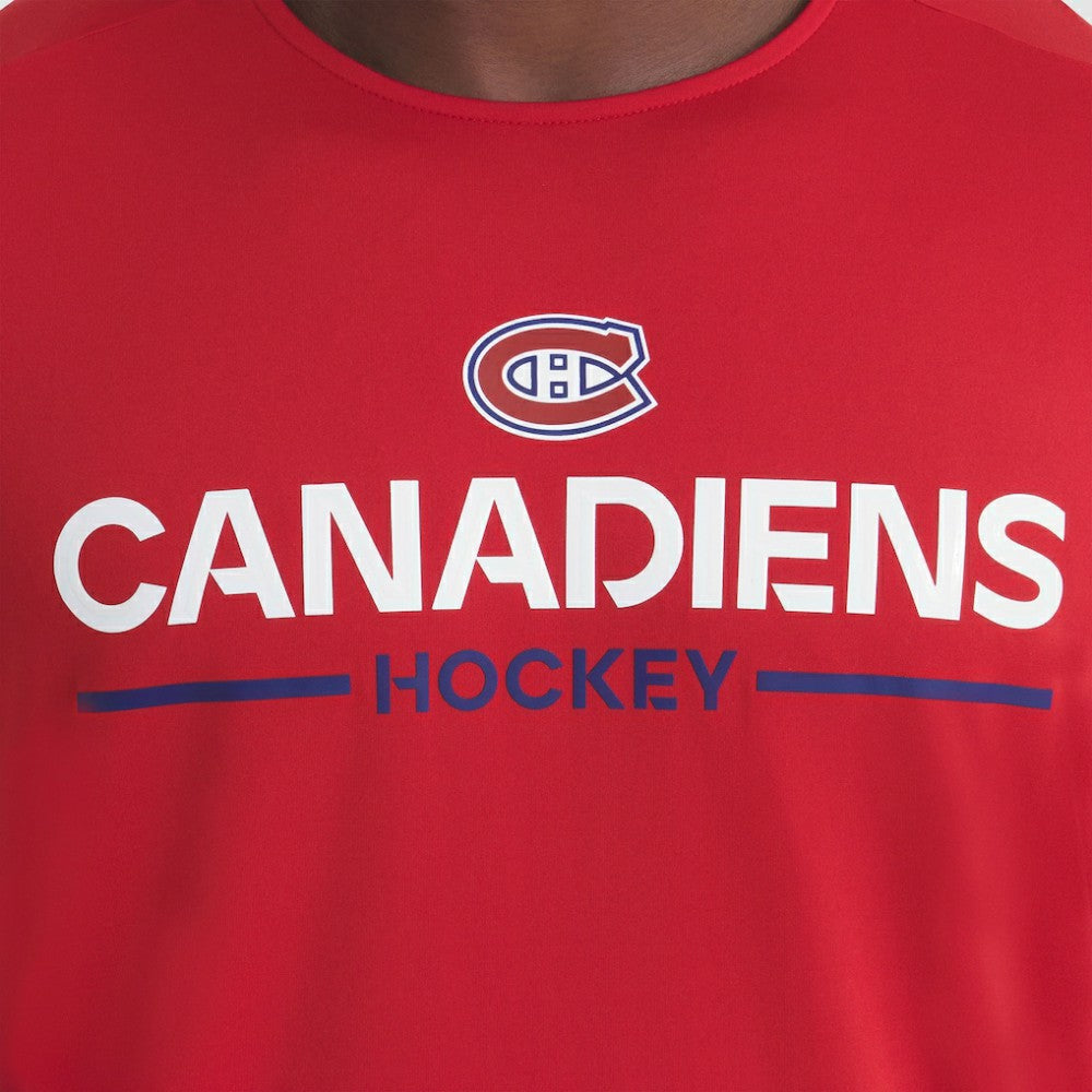 Montreal Canadiens Fanatics Authentic Pro Rink Tech T-Shirt - Red - NHL 202495608