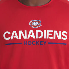 Montreal Canadiens Fanatics Authentic Pro Rink Tech T-Shirt - Red - NHL 202495608