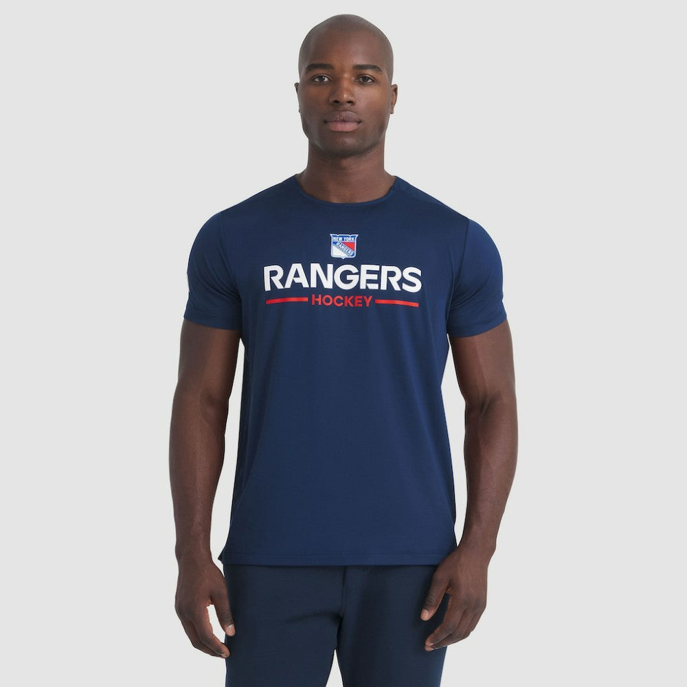New York Rangers Fanatics Authentic Pro Rink Tech T-Shirt - Navy - NHL 202495614