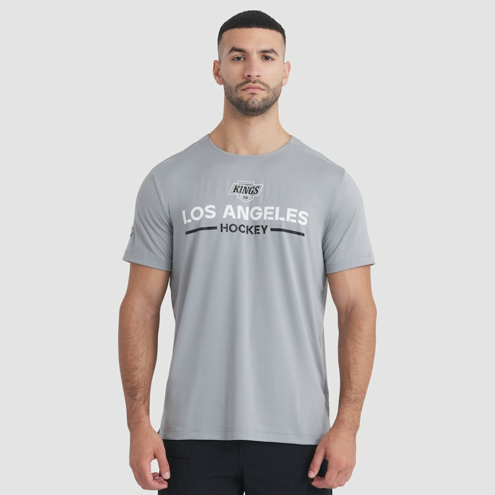 Los Angeles Kings Fanatics Authentic Pro Rink Tech T-Shirt - Gray - NHL 202495621