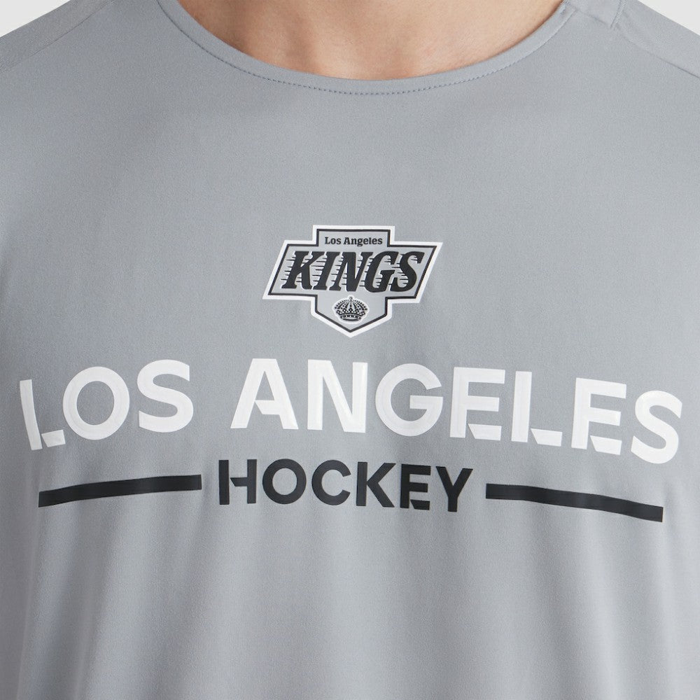 Los Angeles Kings Fanatics Authentic Pro Rink Tech T-Shirt - Gray - NHL 202495621