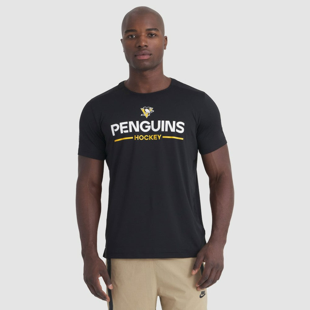 Pittsburgh Penguins Fanatics Authentic Pro Rink Tech T-Shirt - Black - NHL 202495622