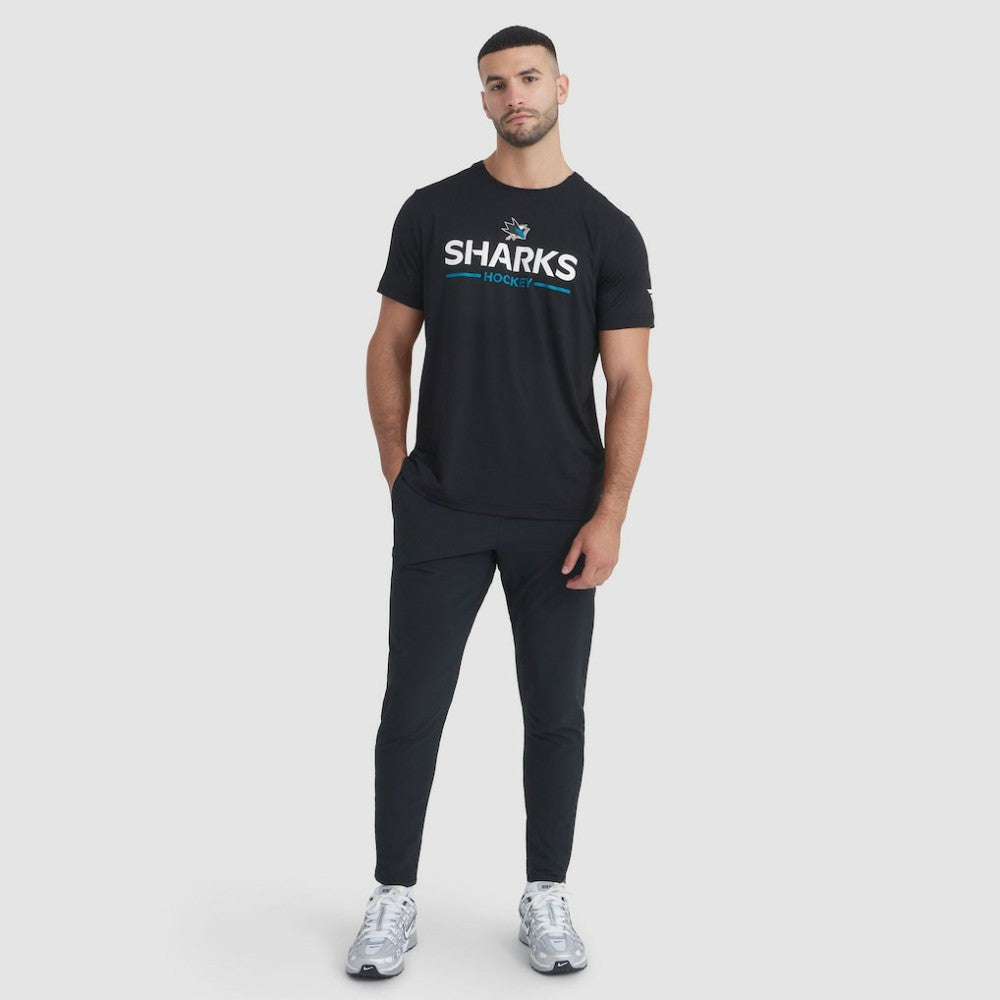 San Jose Sharks Fanatics Authentic Pro Rink Tech T-Shirt - Black - NHL 202495626