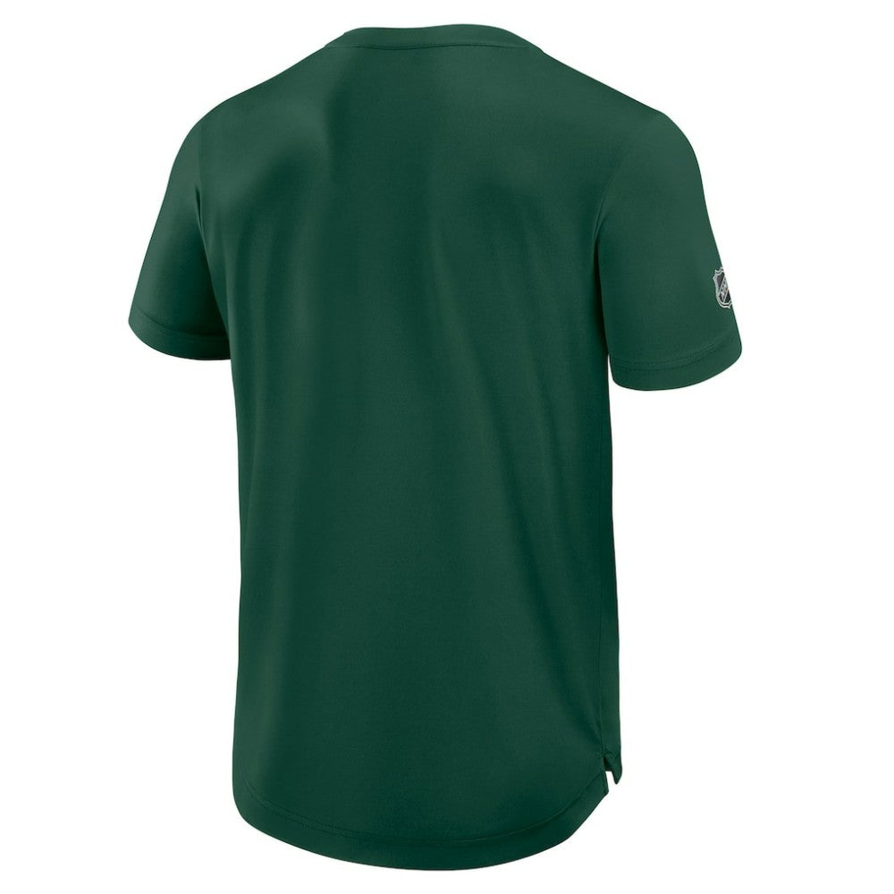 Minnesota Wild Fanatics Authentic Pro Rink Tech T-Shirt - Green - NHL 202495628