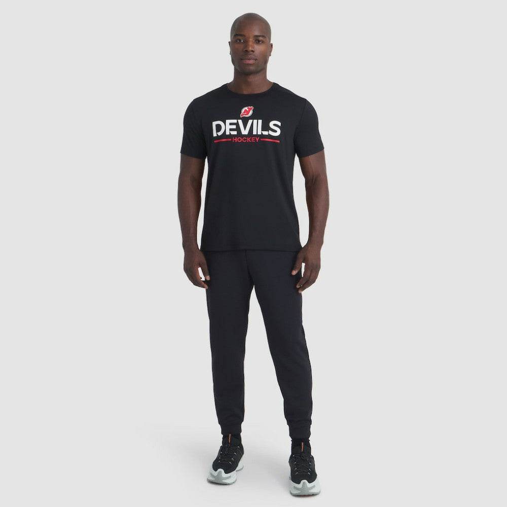 New Jersey Devils Fanatics Authentic Pro Rink Tech T-Shirt - Black - NHL 202495633