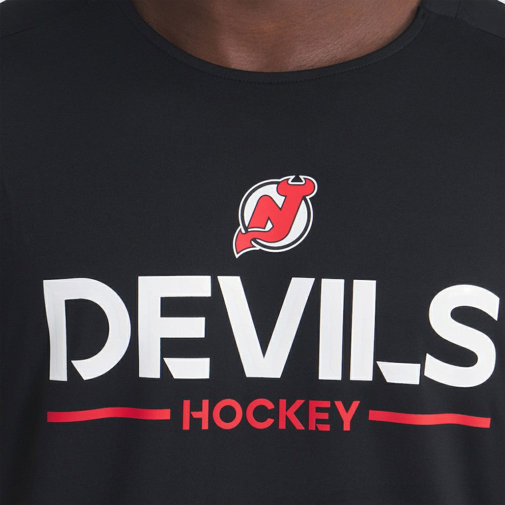 New Jersey Devils Fanatics Authentic Pro Rink Tech T-Shirt - Black - NHL 202495633