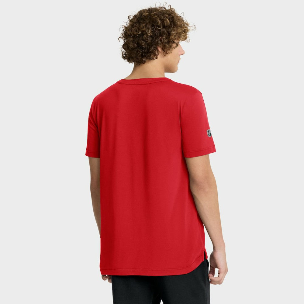 Chicago Blackhawks Fanatics Authentic Pro Centennial Rink Tech T-Shirt - Red - NHL 202495635