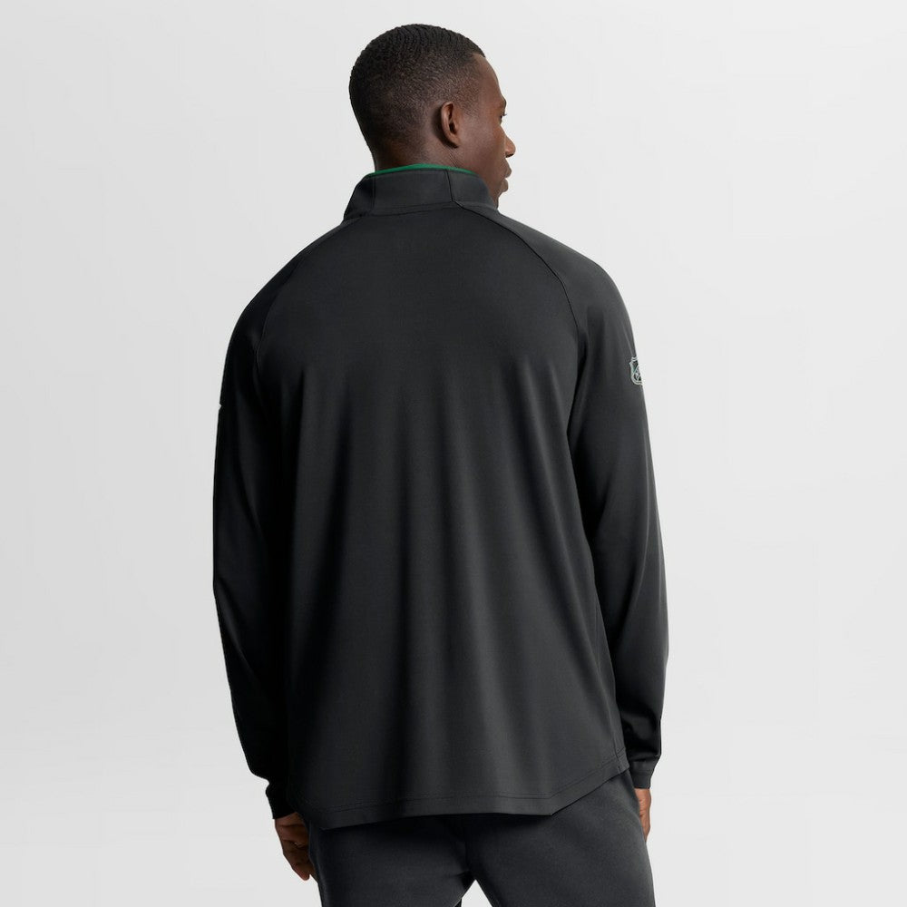 Dallas Stars Fanatics Authentic Pro Rink Training Quarter-Zip Pullover - Black - NHL 202495637