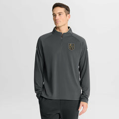 Vegas Golden Knights Fanatics Authentic Pro Rink Training Quarter-Zip Pullover - Gray - NHL 202495663