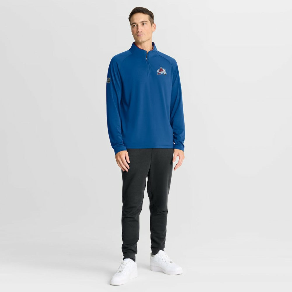 Colorado Avalanche Fanatics Authentic Pro Rink Training Quarter-Zip Pullover - Blue - NHL 202495685