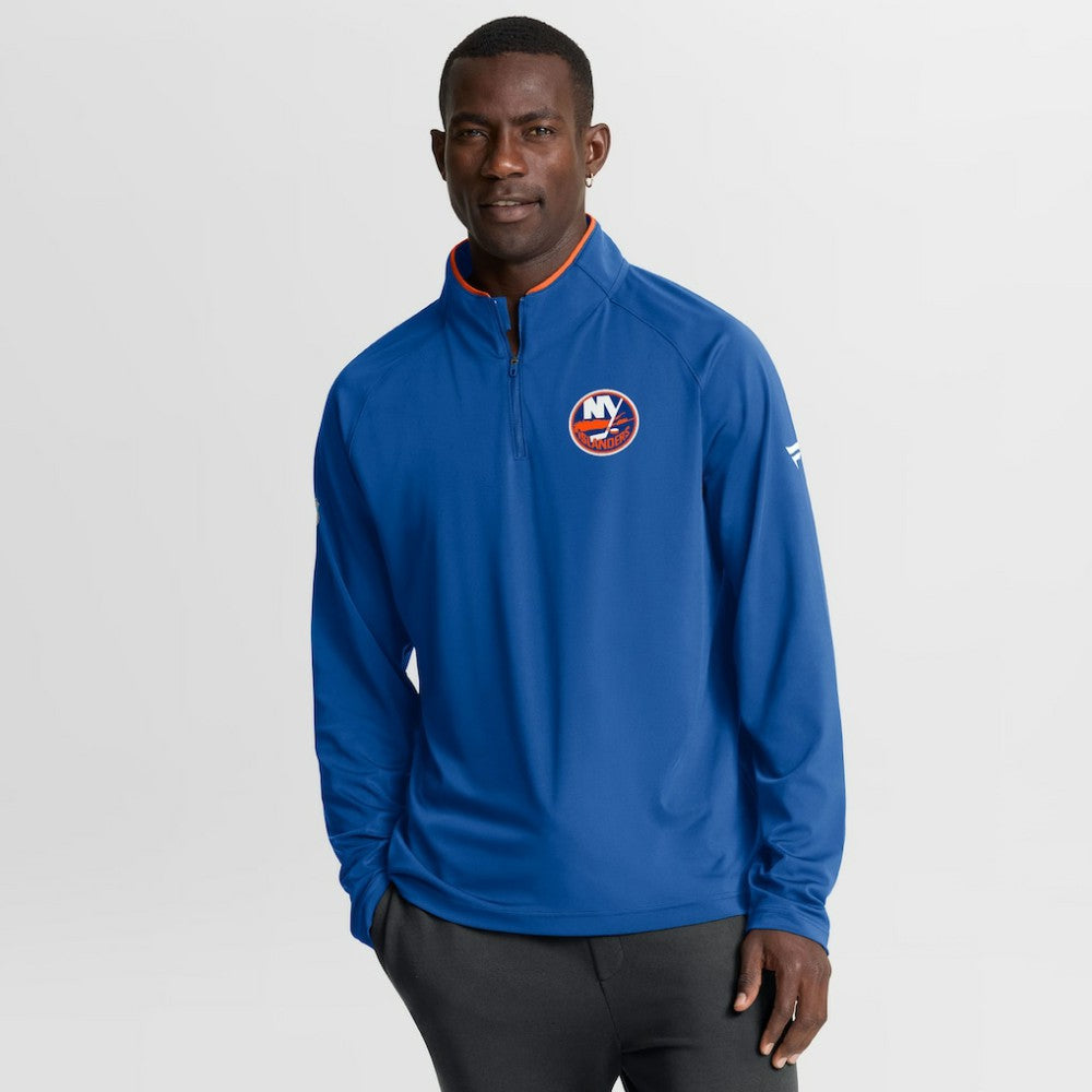New York Islanders Fanatics Authentic Pro Rink Training Quarter-Zip Pullover - Royal - NHL 202495687