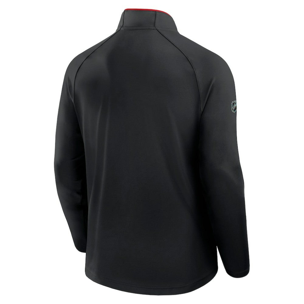 Ottawa Senators Fanatics Authentic Pro Rink Training Quarter-Zip Pullover - Black - NHL 202495698
