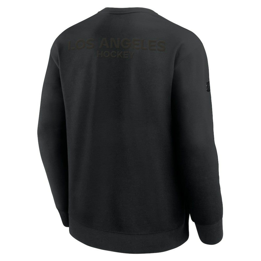 Los Angeles Kings Fanatics Authentic Pro Road Tri-Blend Sweatshirt - Black - NHL 202495751