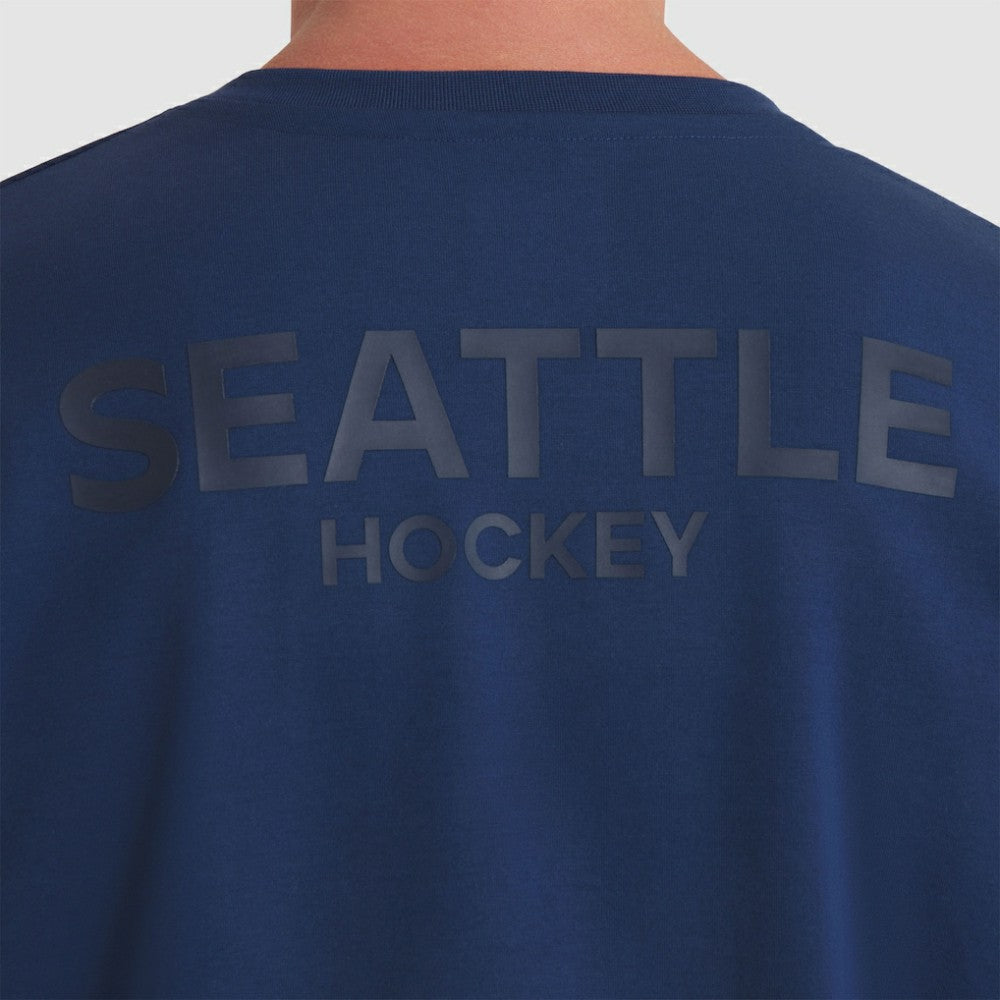 Seattle Kraken Fanatics Authentic Pro Road Tri-Blend Sweatshirt - Deep Sea Blue - NHL 202495759