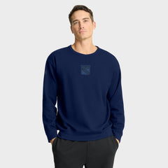 New York Rangers Fanatics Authentic Pro Road Tri-Blend Sweatshirt - Navy - NHL 202495784