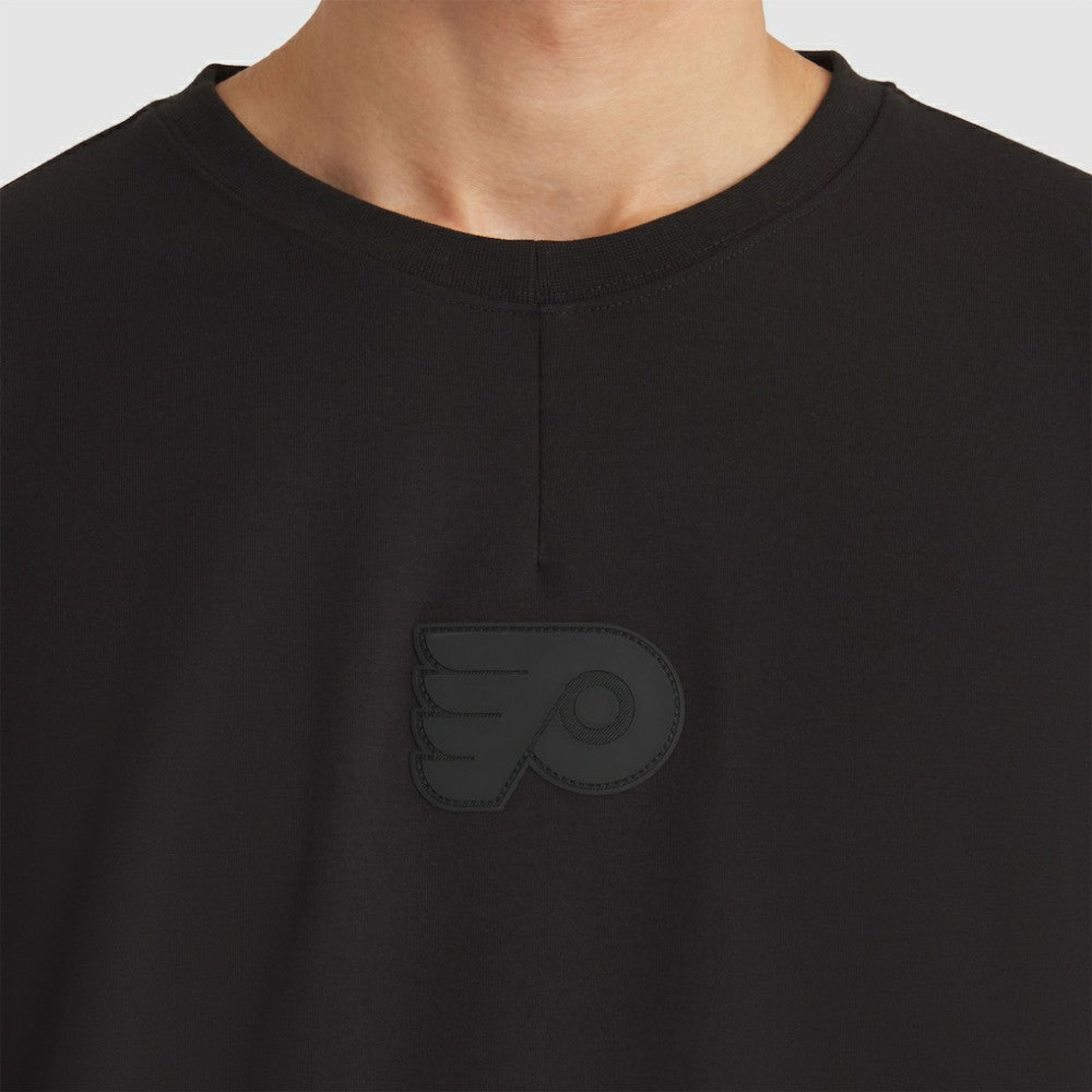 Philadelphia Flyers Fanatics Authentic Pro Road Tri-Blend Sweatshirt - Black - NHL 202495826