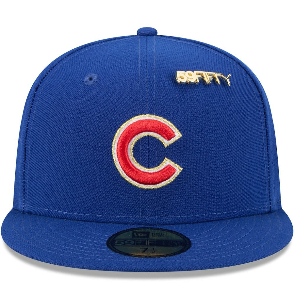 Chicago Cubs New Era 2025 59FIFTY Day 59FIFTY Fitted Hat with Pins - Royal - New Era Lifestyle