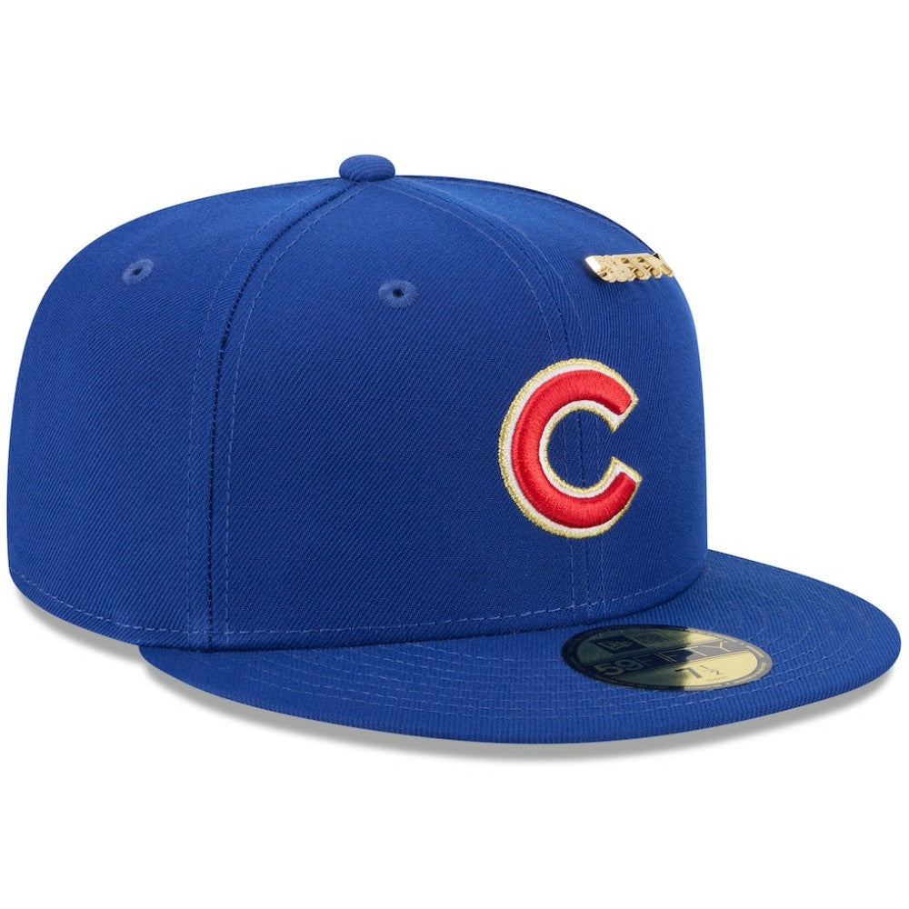 Chicago Cubs New Era 2025 59FIFTY Day 59FIFTY Fitted Hat with Pins - Royal - New Era Lifestyle