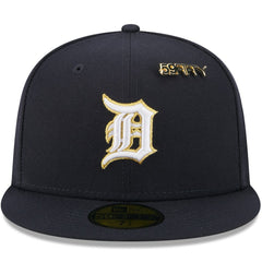 Detroit Tigers New Era 2025 59FIFTY Day 59FIFTY Fitted Hat with Pins - Navy - New Era Lifestyle