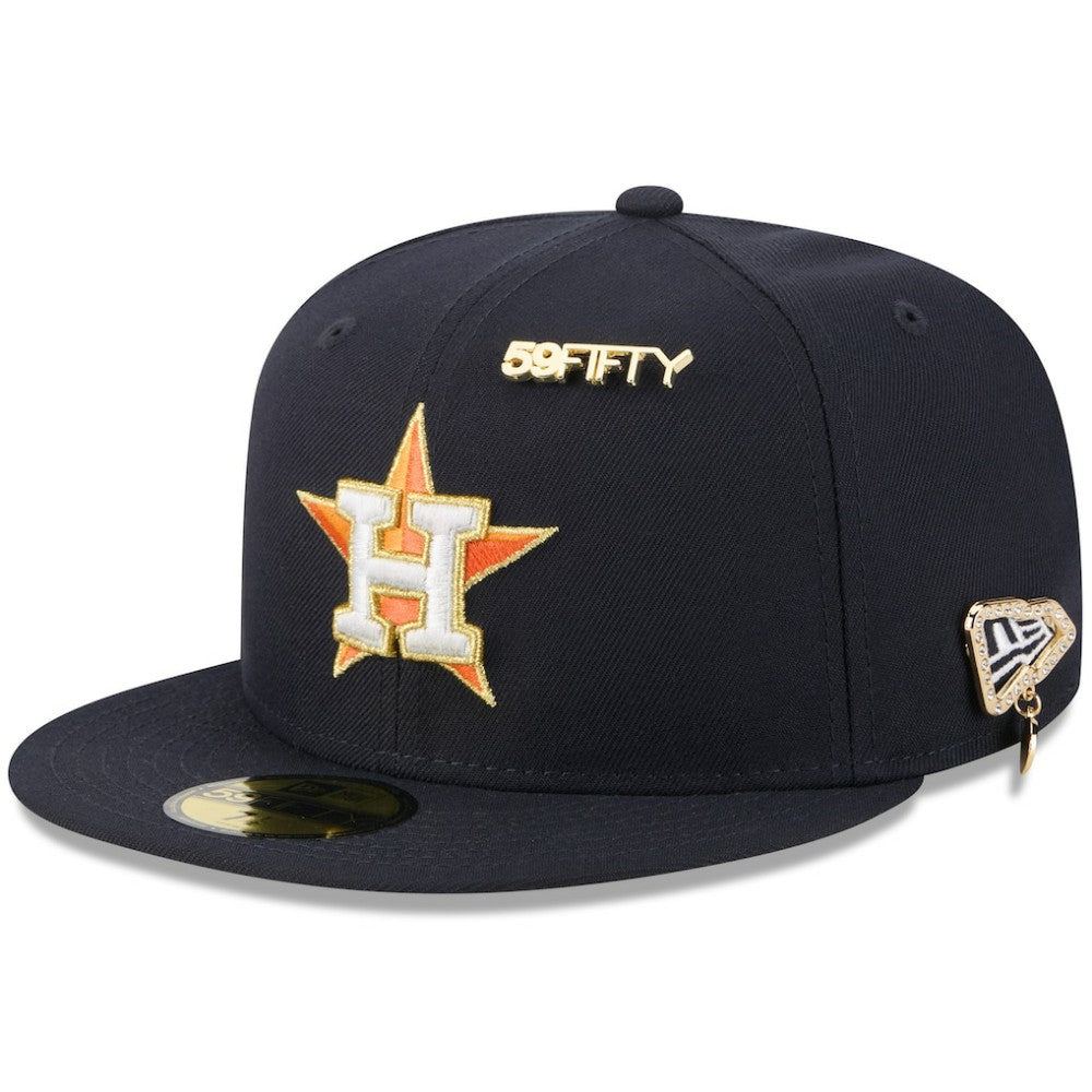 Houston Astros New Era 2025 59FIFTY Day 59FIFTY Fitted Hat with Pins - Navy - New Era Sale