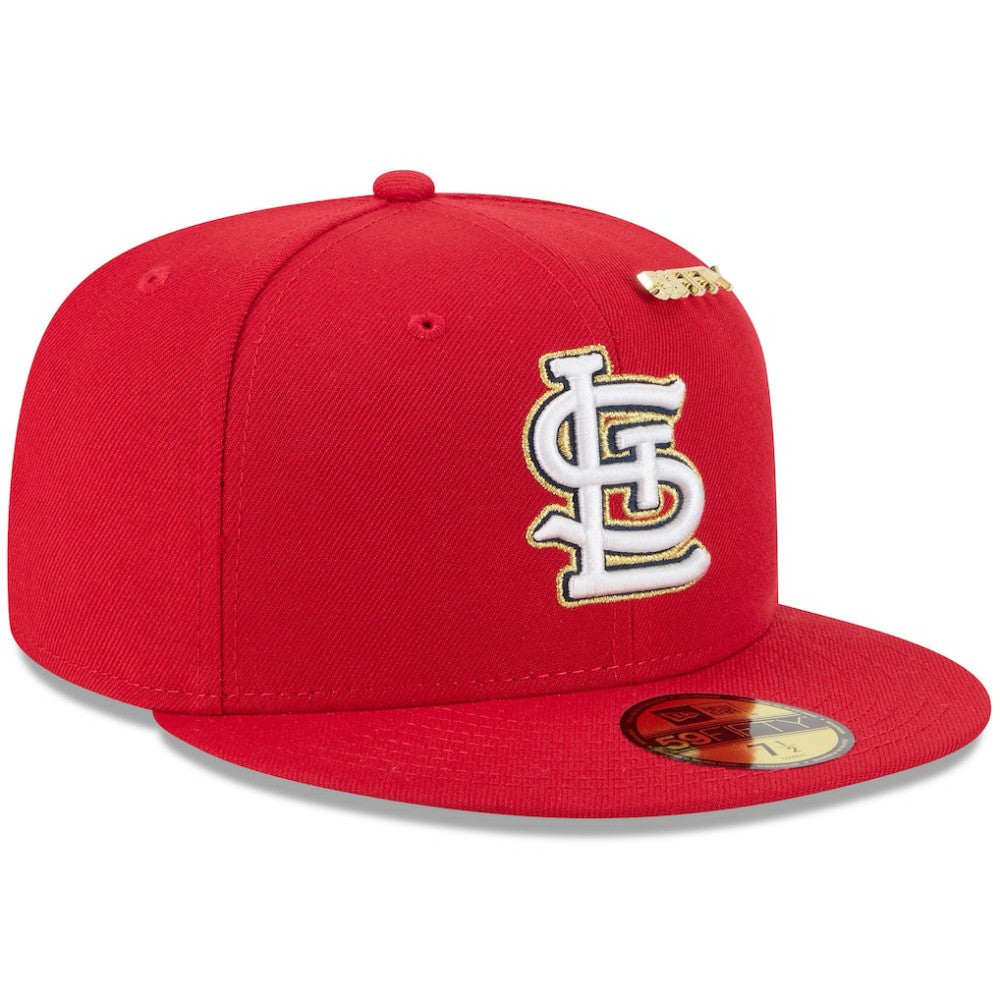 St. Louis Cardinals New Era 2025 59FIFTY Day 59FIFTY Fitted Hat with Pins - Red - New Era Sale