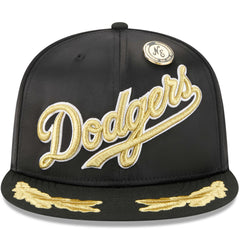 Los Angeles Dodgers New Era 2025 59FIFTY Day Gold Leaf 59FIFTY Fitted Hat - Black - New Era Online