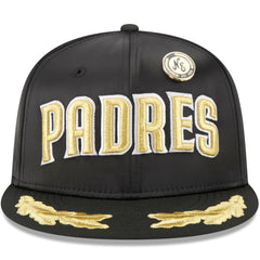 San Diego Padres New Era 2025 59FIFTY Day Gold Leaf 59FIFTY Fitted Hat - Black - New Era on Sale