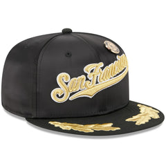 San Francisco Giants New Era 2025 59FIFTY Day Gold Leaf 59FIFTY Fitted Hat - Black - New Era Lifestyle