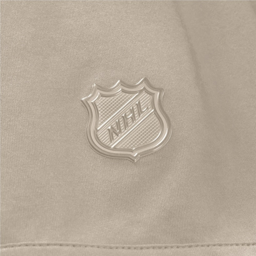 Vegas Golden Knights Fanatics Authentic Pro Road Short Sleeve Hoodie - Tan - NHL 202496129