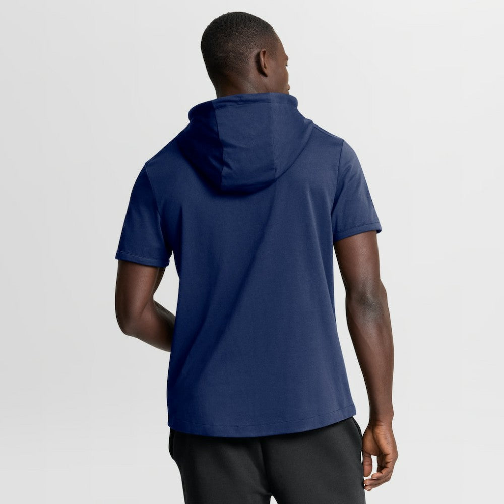 Toronto Maple Leafs Fanatics Authentic Pro Road Short Sleeve Hoodie - Navy - NHL 202496170