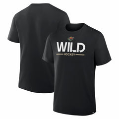 Minnesota Wild Fanatics Authentic Pro Primary T-Shirt - Black - NHL 202496196