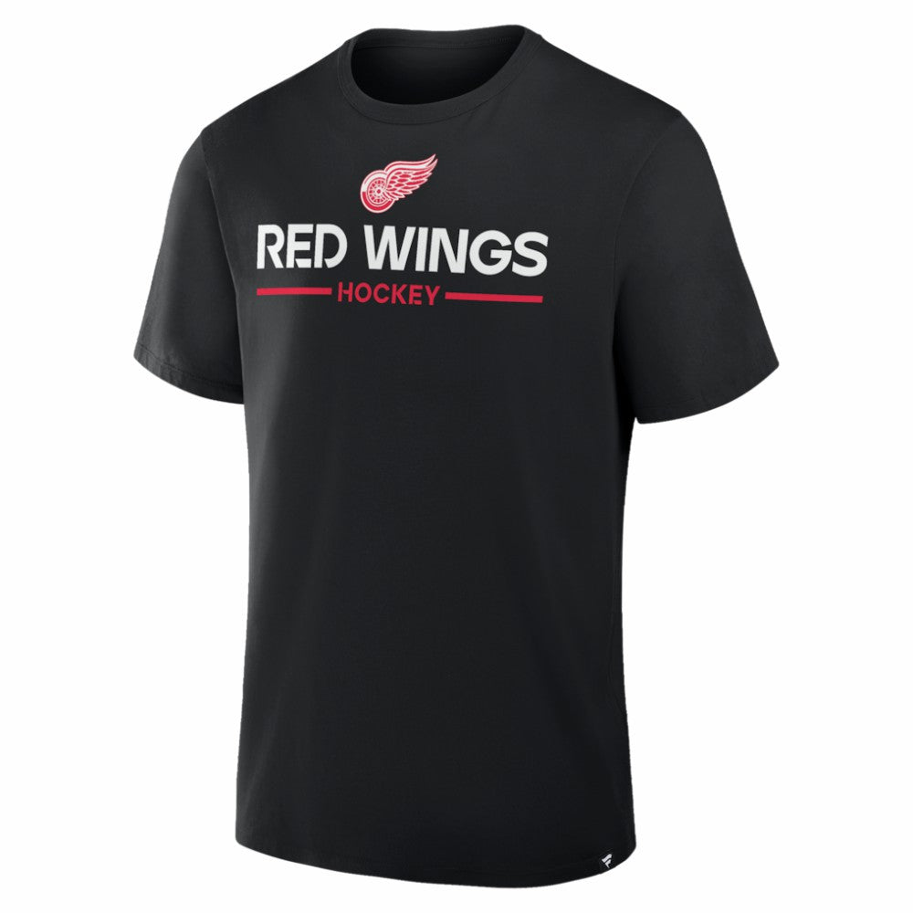 Detroit Red Wings Fanatics Authentic Pro Primary T-Shirt - Black - NHL 202496198