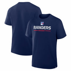 New York Rangers Fanatics Authentic Pro Primary T-Shirt - Navy - NHL 202496207
