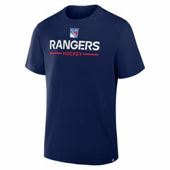 New York Rangers Fanatics Authentic Pro Primary T-Shirt - Navy - NHL 202496207