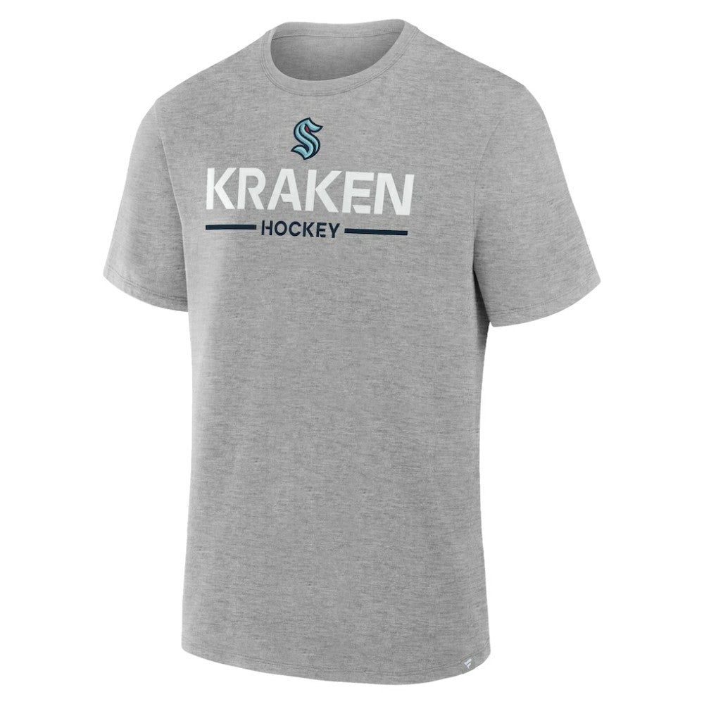 Seattle Kraken Fanatics Authentic Pro Primary T-Shirt - Gray - NHL 202496216