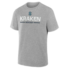 Seattle Kraken Fanatics Authentic Pro Primary T-Shirt - Gray - NHL 202496216