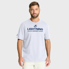 Tampa Bay Lightning Fanatics Authentic Pro Primary T-Shirt - White - NHL 202496256