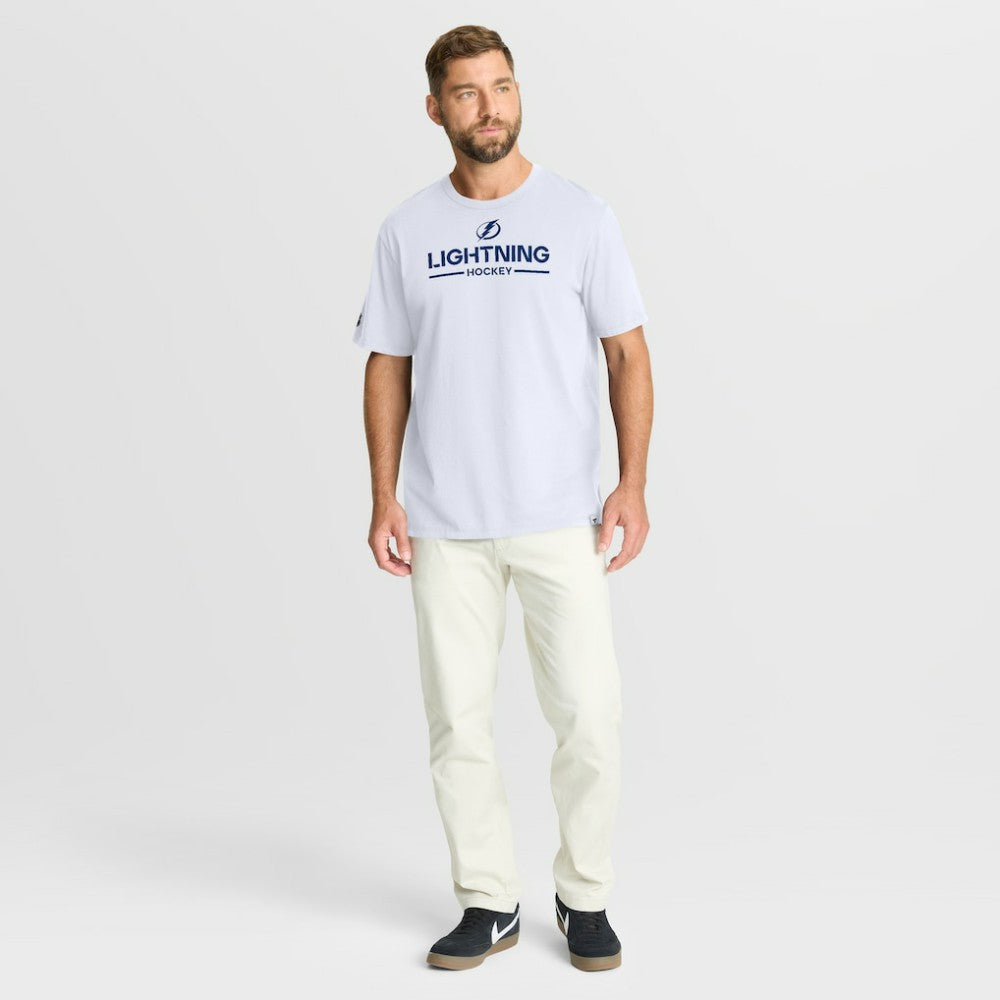 Tampa Bay Lightning Fanatics Authentic Pro Primary T-Shirt - White - NHL 202496256